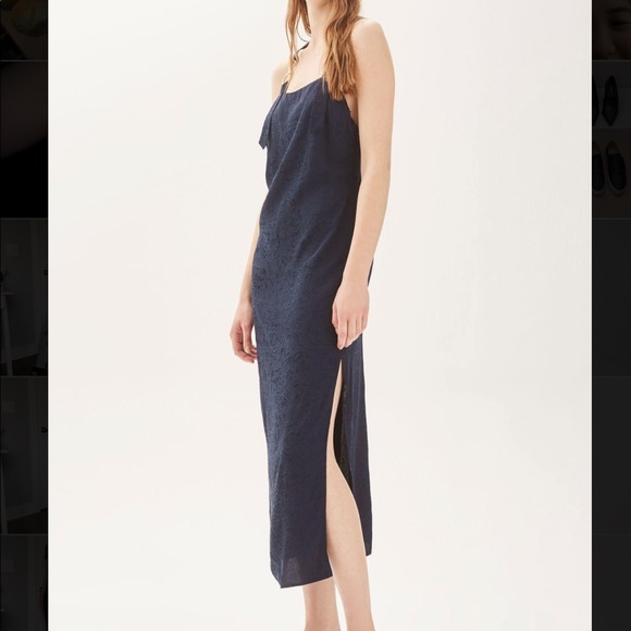 Topshop Navy Dress - Picture 3 of 3